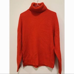 Orange sweater